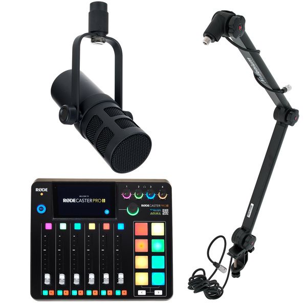 Test og købsguide: Rode Rodecaster Pro II Mic Bundle1 lydkort