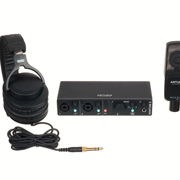 Arturia MiniFuse Recording Pack Black