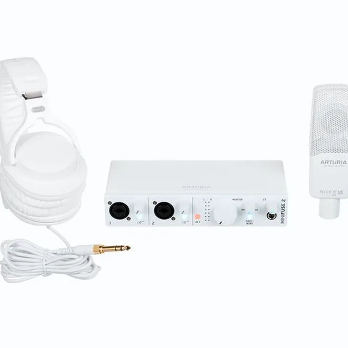 Arturia MiniFuse Recording Pack White