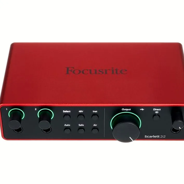 Focusrite Scarlett 2i2 4th Gen. Mic Bund