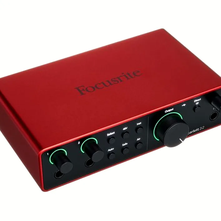 Focusrite Scarlett 2i2 4th Gen. Mic Bund