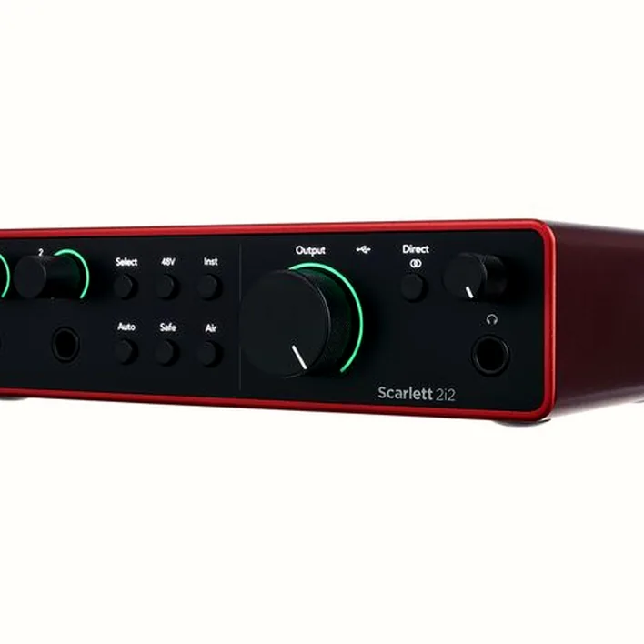 Focusrite Scarlett 2i2 4th Gen. Mic Bund