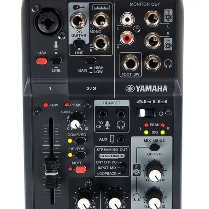 Yamaha AG03 MK2 BK