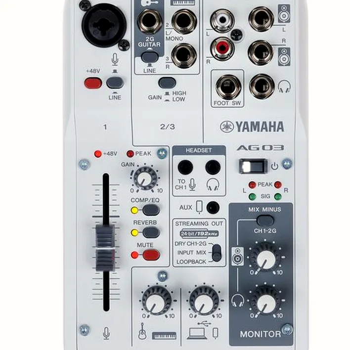 Yamaha AG03 MK2 WH