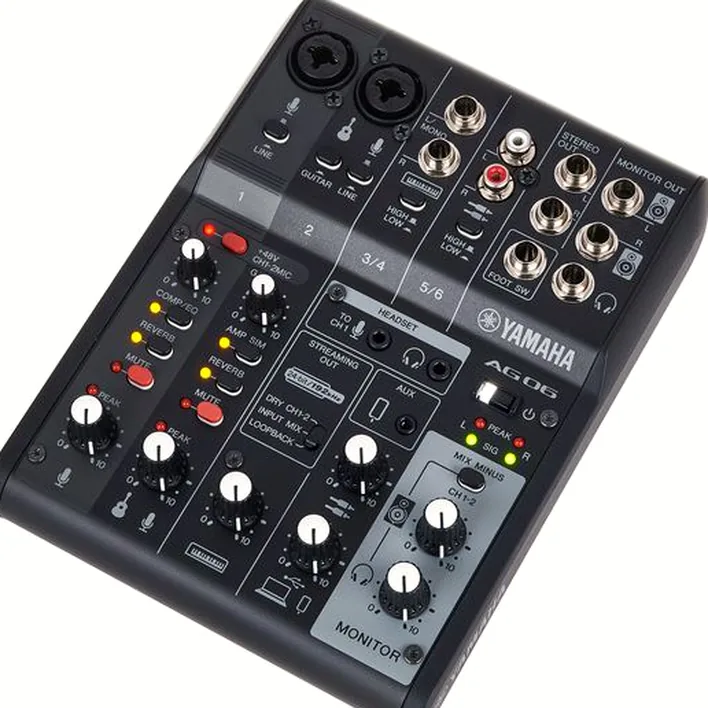 Yamaha AG06 MK2 BK