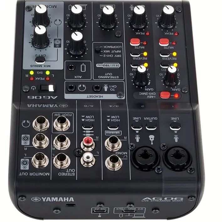 Yamaha AG06 MK2 BK