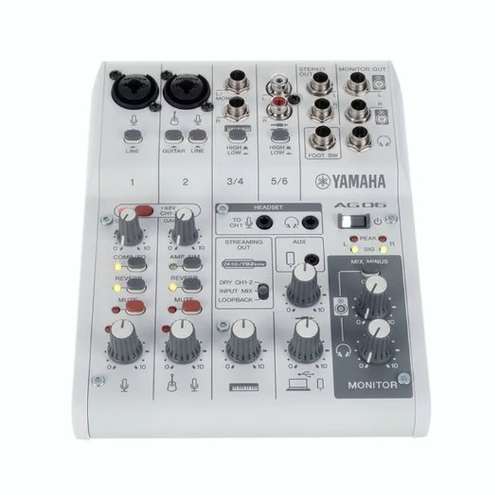 Yamaha AG06 MK2 WH