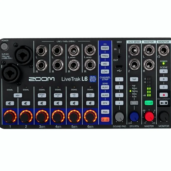 Zoom LiveTrak L-6