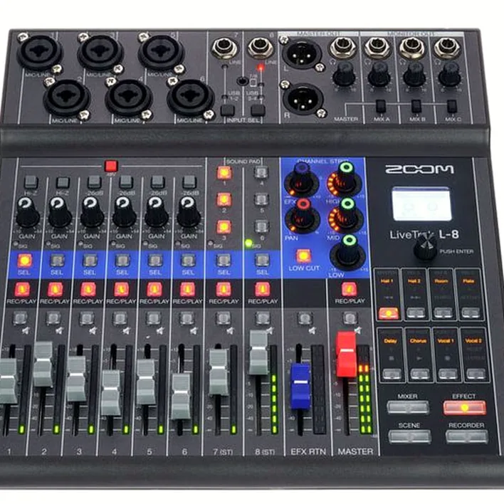 Zoom LiveTrak L-8