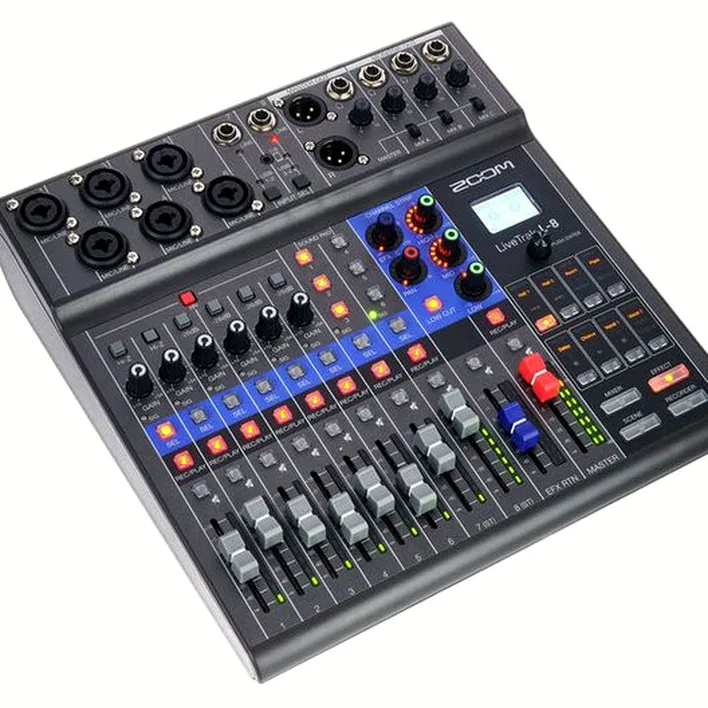 Zoom LiveTrak L-8
