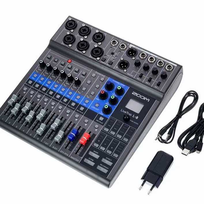Zoom LiveTrak L-8 Case Bundle