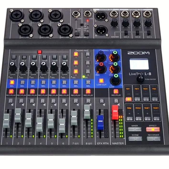 Zoom LiveTrak L-8 Case Bundle