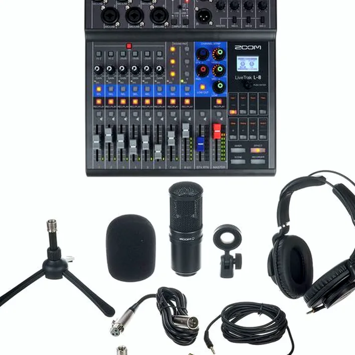 Zoom LiveTrak L-8 Mic Set
