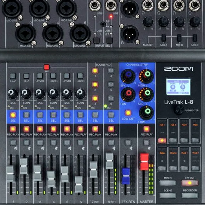 Zoom LiveTrak L-8 Mic Set