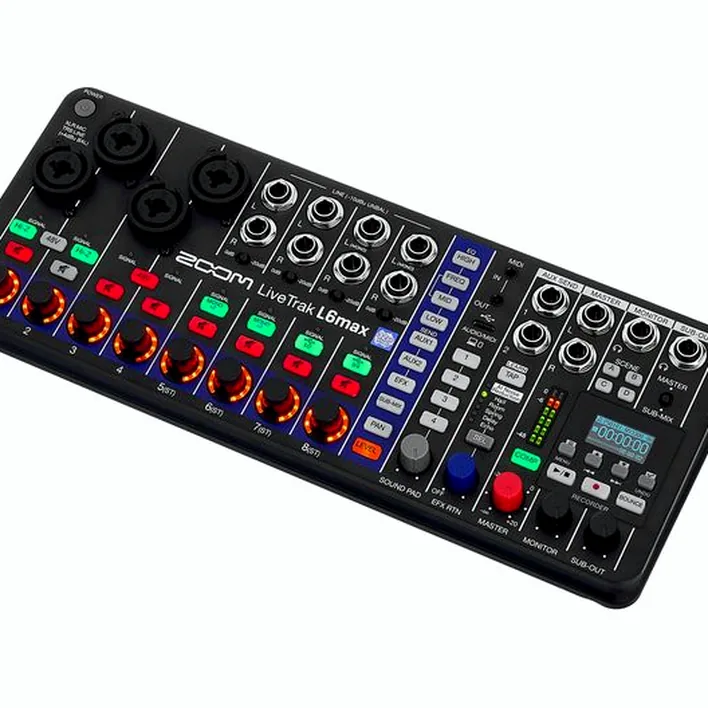 Zoom LiveTrak L6max