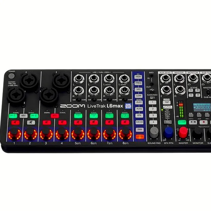 Zoom LiveTrak L6max