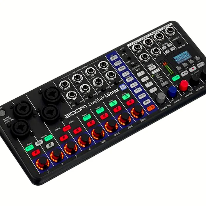 Zoom LiveTrak L6max