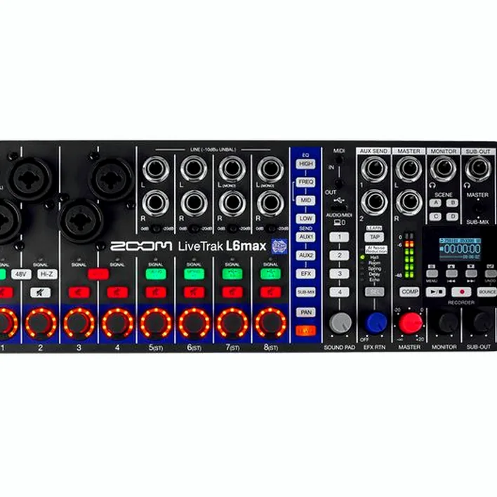 Zoom LiveTrak L6max